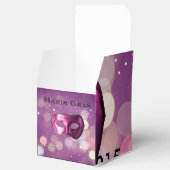 Mardi Gras Lila Mask Gevor Boxes Geschenkschachtel (Geöffnet)