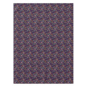 Mardi Gras Lila Muster Tischdecke (Vorderseite)