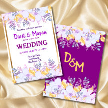 Mardi Gras Lila und Gold | Soft Lila Floral