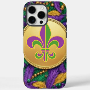 Mardi Gras Lilie iPhone 16 Pro Max Hülle