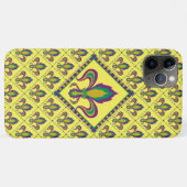 Mardi Gras Lilie Case-Mate iPhone Hülle (Rückseite (Horizontal))