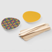 Mardi Gras Lilie Fächer (Non-assembled)