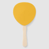 Mardi Gras Lilie Fächer (Rückseite)