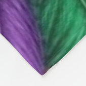 Mardi Gras Lilie Fleecedecke (Ecke)