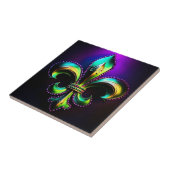 Mardi Gras Lilie Fliese (Seite)