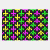 Mardi Gras Lilie Geschenkpapier Set (Vorderseite 2)