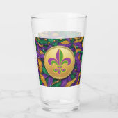 Mardi Gras Lilie Glas (Rückseite)