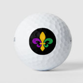 Mardi Gras Lilie Golfball (Vorderseite)