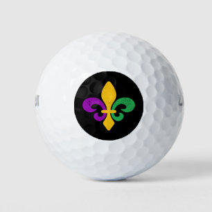 Mardi Gras Lilie Golfball