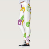 Mardi Gras Lilie Leggings (Links)