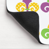Mardi Gras Lilie Mousepad (Ecke)