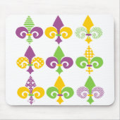 Mardi Gras Lilie Mousepad (Vorne)