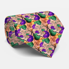 Mardi Gras | Lilie Neck Tie Krawatte