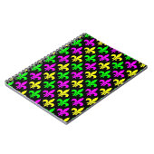 Mardi Gras Lilie Notizblock (Linke Seite)
