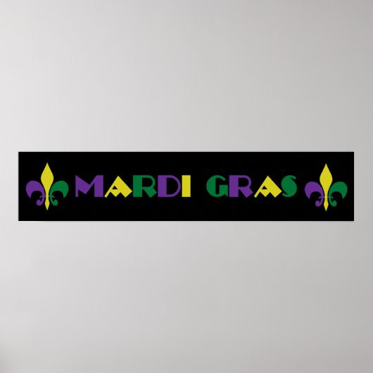 Mardi Gras ~ Lilie Poster (Vorne)