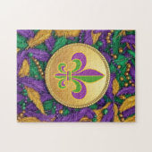 Mardi Gras Lilie Puzzle (Horizontal)