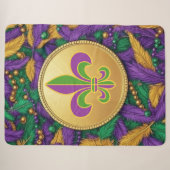 Mardi Gras Lilie Sherpadecke (Vorderseite (Horizontal))