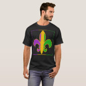 Mardi Gras Lilie Shirt, Funny Mardi Gras T-Shirt (Vorne ganz)