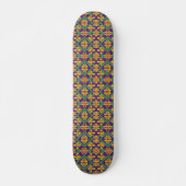 Mardi Gras Lilie Skateboard (Vorne)