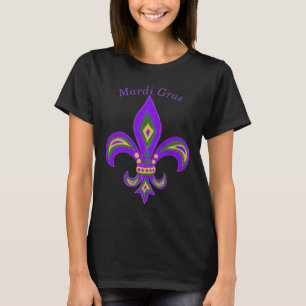 Mardi Gras Lilie T-Shirt