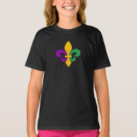 Mardi Gras Lilie T - Shirt