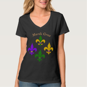 Mardi Gras Lilie T - Shirt