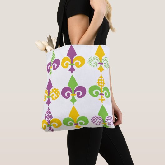 Mardi Gras Lilie Tasche (Von Nahem)