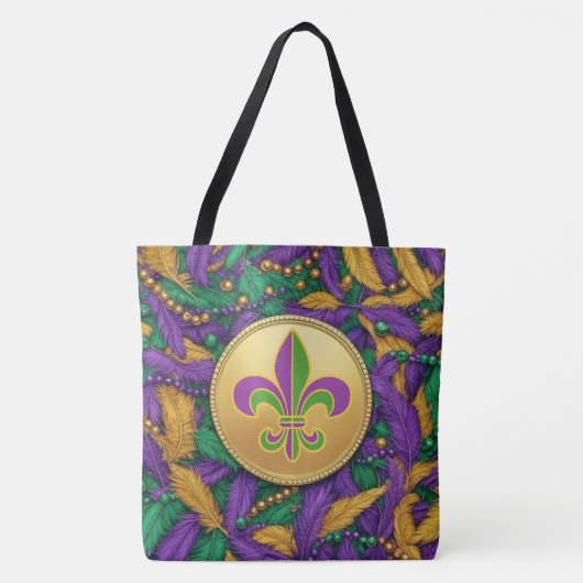 Mardi Gras Lilie Tasche (Vorderseite)