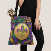 Mardi Gras Lilie Tasche (Von Nahem)
