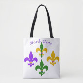 Mardi Gras Lilie Tasche (Vorderseite)