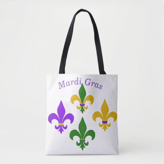 Mardi Gras Lilie Tasche (Vorderseite)