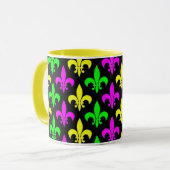 Mardi Gras Lilie Tasse (Vorderseite Links)