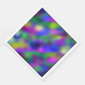 Mardi Gras Limelight Serviette (Ecke)