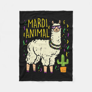 Mardi Gras Llama Party Fantastische Bergwelten im Fleecedecke