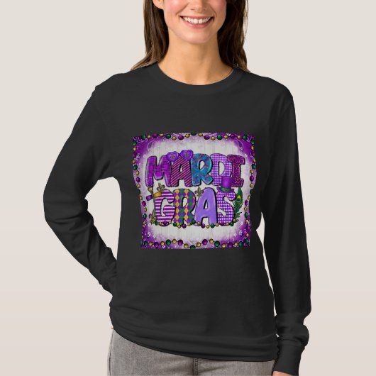 Mardi Gras Long Sleeve T - Shirt (Vorderseite)