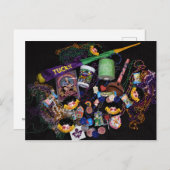 Mardi Gras Loot Postkarte (Vorne/Hinten)