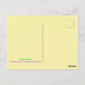 Mardi Gras Louisiana Laissez Les Bons Temps Rouler Postkarte (Rückseite)