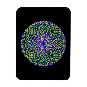 Mardi Gras Madness Magnet