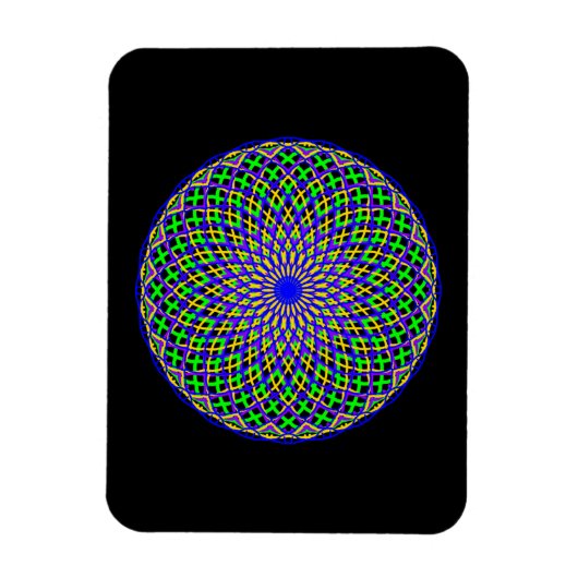 Mardi Gras Madness Magnet (Vertikal)