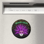 Mardi Gras Magnet (In Situ (Geschirrspüler))