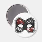 MARDI GRAS Magnet (Vorderseite/Rückseite)