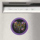 Mardi Gras Magnet (In Situ (Geschirrspüler))
