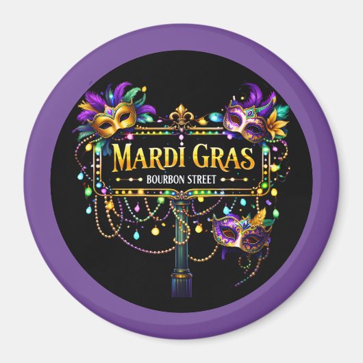 Mardi Gras Magnet (Vorne)