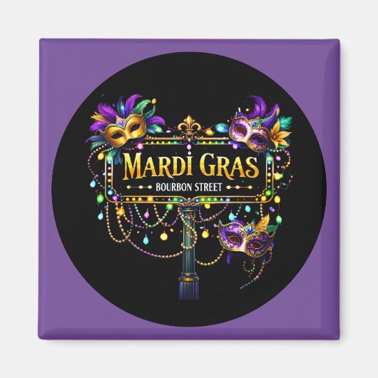 Mardi Gras Magnet (Vorne)