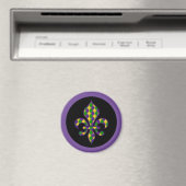 Mardi Gras Magnet (In Situ (Geschirrspüler))