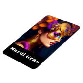 Mardi Gras Magnet (Linke Seite)