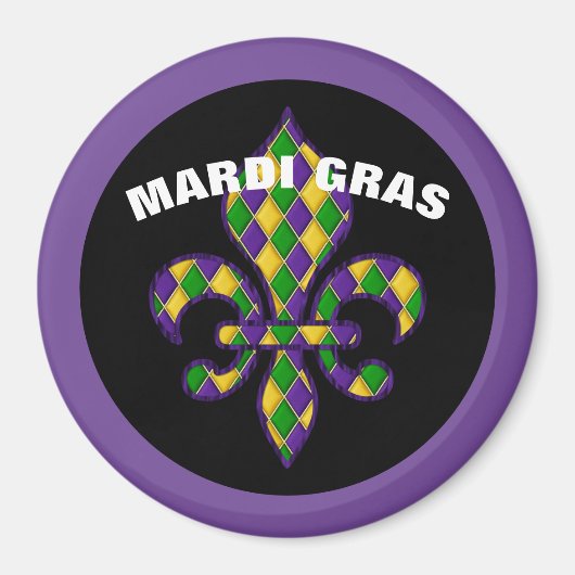 Mardi Gras Magnet (Vorne)