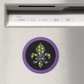 Mardi Gras Magnet (In Situ (Geschirrspüler))