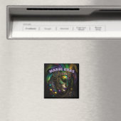 Mardi Gras Magnet (In Situ (Geschirrspüler))