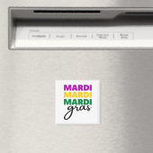 Mardi Gras Magnet (In Situ (Geschirrspüler))